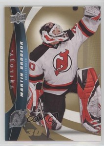 2009-10 Upper Deck Trilogy Martin Brodeur #30 HOF