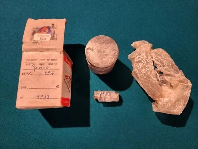 Pistón Gilera 106 NOS 52,6 mm nuevo pieza de motocicleta italiana marca Asso Foto 1 de 4