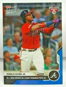 Ronald Acuna Jr. 2020 Topps Now MLB Bracket Bonanza #BB2-13 - BRAVES - SP /415