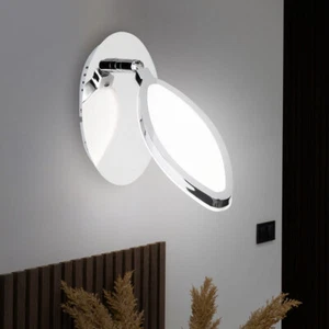 Lampada Da Parete Design LED Regolabile In Cromo Spot Mobile WOFI - Foto 1 di 11