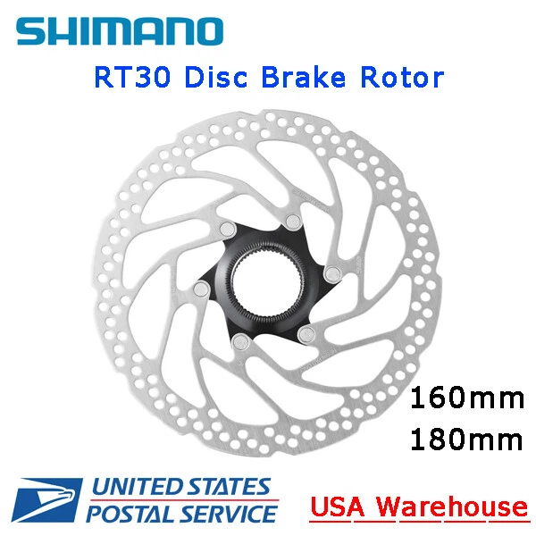 Shimano SM-RT10 SM-RT30 Rotor Disc Brake Rotor Center Lock 160mm 180mm MTB - Image 1 of 1