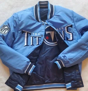 Tennessee Titans Reversible Starter Jacket Full Snap- Music City Miracle- Sz XL - Picture 1 of 23