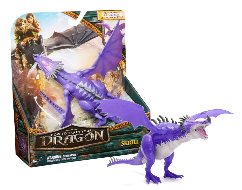 Dreamworks Dragons Cómo entrenar a tu dragón habilidad con alas móviles nuevo en caja Foto 1 de 1
