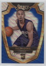 2014-15 Panini Select Premier Level Blue and Silver Prizm Tyler Ennis Rookie RC