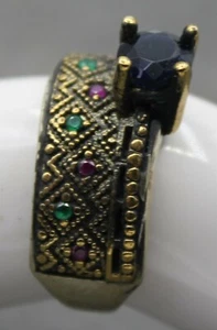 1001 Silberring Damenring 925 Sterling Silber Statement Fingerring Zirkonia G 57 - Bild 1 von 5