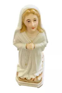 ANTIKE HEILIGE BERNADETTE SOUBIROUS PRIESTER ALTARTISCH KIRCHE FIGUR STATUE - Bild 1 von 12