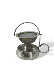 Tamiz de té WMF con goteo plateado - colador de té plateado - Imagen 1 de 3