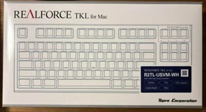 Topre REALFORCE TKL for Mac R2TL-USVM-WH English Numpad-less keyboard 87 keys - Picture 1 of 5