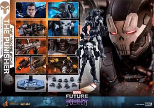 Hot Toys 1/6 VGM33D28 Future Fight The Punisher War Machine Action Figure Model - Picture 1 of 15