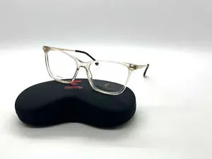 New Carrera WOMEN'S 3024 10A CLEAR BEIGE 54-15-140MM Optical Eyeglasses FRAME - Picture 1 of 4