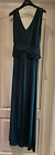 Ladies TOGETHER Long Green Evening Dress Polyester Size 10