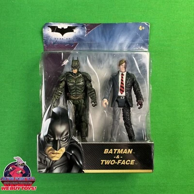 Figura de acción Batman The Dark Knight paquete de 2 caras Harvey Dent DC Mattel Foto 1 de 4