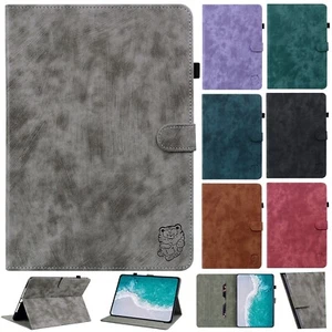 Tablet Case [Select Model] - Leather Flip Case Protective Cover with Stand A02TX - Picture 1 of 48