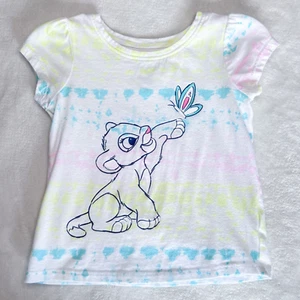 Disney Baby Mädchen T-Shirt | 18 Monate | König der Löwen Nala Grafik | Batik - Bild 1 von 4
