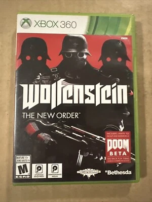 Microsoft Xbox 360 Wolfenstein The New Order - Complete in Box (CIB) - Image 1 of 4