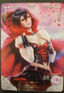 Goddess Story Waifu Card TCG SR Anime Manga Karte NS-5M01-105 Ruby Rose -RWBY