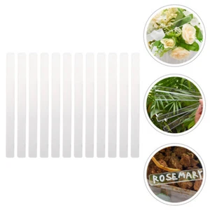 24 Pcs Garden Signboard Clear Acrylic Plant Marker Blank Markers Office - Picture 1 of 12