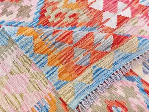 Tash Vintage Handmade rugs Afghan kilim Turkish vintage flat woollen 117x80 cm - Picture 1 of 5