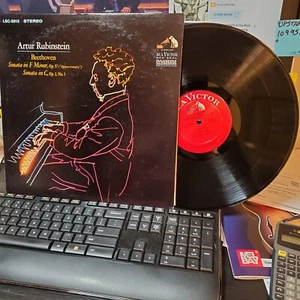 RCA VICTOR LSC-2812 RUBINSTEIN BEETHOVEN NM/MT vinyl LP  1s/3s Sonata F C 1965 - Picture 1 of 1
