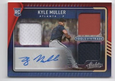 2022 PANINI ABSOLUTE TOOL OF THE TRADE JERSEY KYLE MULLER /50 - Image 1 of 2