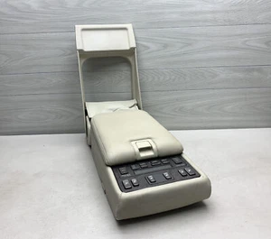 2001-2003 Lexus LS430 XF30 Rear Armrest Lid Trim w/ Cup Holder & Switch TAN OEM - Picture 1 of 23