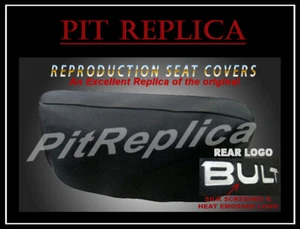 NUEVA FUNDA DE SILLÍN DE ASIENTO BULTACO MERCURIO M-35 *REPUJADO TÉRMICO* [5CLS] - Imagen 1 de 7