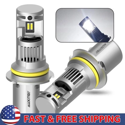 Kit de lâmpadas de farol AUXITO HB5 9007 LED super branco feixe baixo alto 6000K Q16 2/4X - Imagem 1 de 4