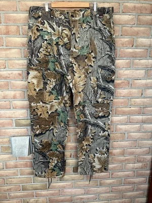 Walls Mens Pants Size XL 42-44 Realtree Advantage Camo Made In USA Hunting  - Image 1 of 4