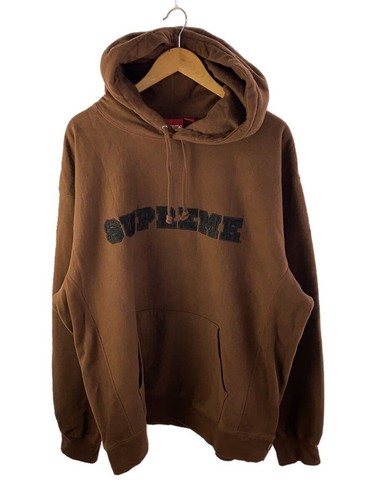 Felpa Supreme con cappuccio 22SS pizzo XXL cotone BRW usata