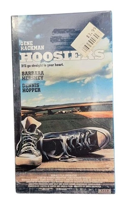 Hoosiers VHS Tape New Sealed Gene Hackman Barbara Hershey Dennis Hopper Movie Cl Foto 1 de 2