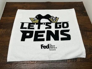 Pittsburgh Penguins Rally Toalla Let's Go Plumas FedEx SGA - Imagen 1 de 3