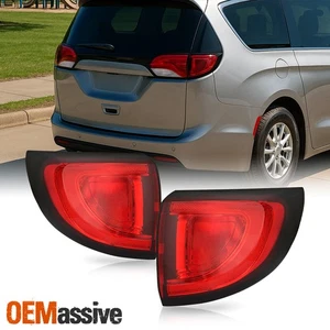 For 2017-2022 Chrysler Pacifica [Halogen Type] Red Tail Lights Outer Pair LH+RH - Picture 1 of 5