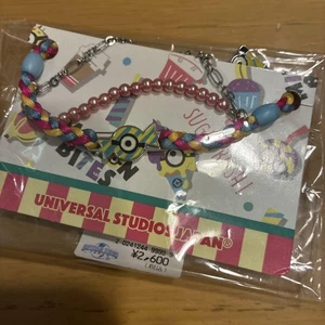 Universal Studios Japan Minion Charm Bracelet Colorful Plastic Metal - Picture 1 of 4