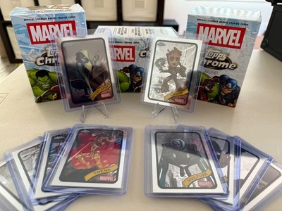 2025 Topps Chrome Marvel "ELIGE UNA TARJETA" #1-200 TÚ ELIGES Completa tu conjunto. Foto 1 de 2