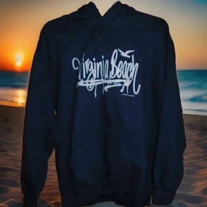VIRGINIA BEACH HERREN HOODIE SWEATSHIRT ERWACHSENE MEDIUM - Bild 1 von 4