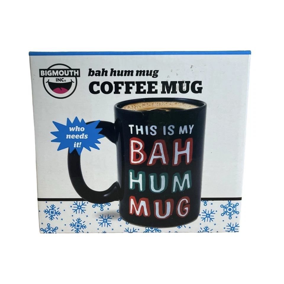 BigMouth Inc. -"Taza This is My Bah Hum" - 11 oz. Taza de café de Navidad Foto 1 de 4
