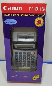 Canon P1-DHV Palm Size Printing Calculato- Adapter Not Included - Picture 1 of 7