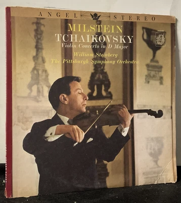 A76 Nathan Milstein/ Tchaikovsky: Violin Concerto In D Major, 1962 Angel S 35686 - Image 1 of 4