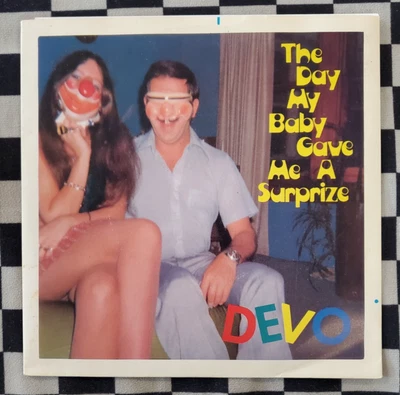 The Day My Baby Gave Me A Surprize 7" by Devo vinyl 1979 UK import VG+ VS265 - Image 1 of 4