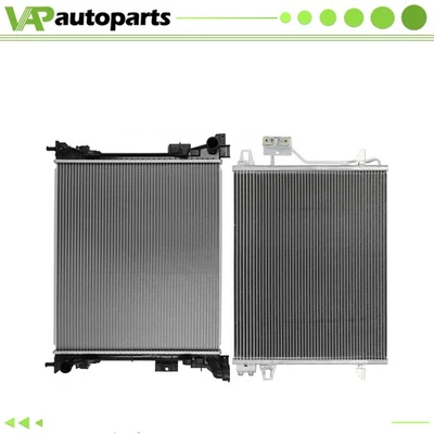 For 2008 2009-2016 Chrysler Town & Country Radiator & Condenser Cooling Assembly - Image 1 of 4