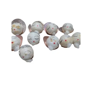 Vintage Engelsköpfe Basteln DIY Engel mit Heiligenscheinen und Armen Bastelzubehör - Bild 1 von 5