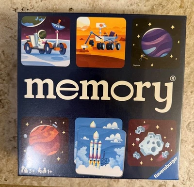Ravensburger Space Memory Game for Kids 3+ Fun & Fast Picture Matching - Image 1 of 2