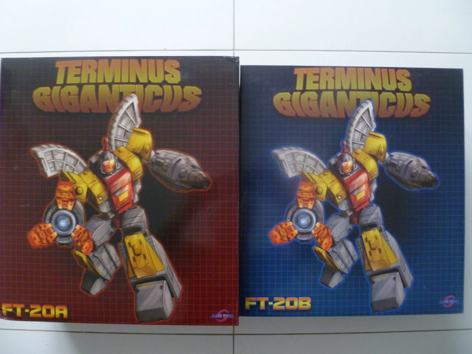 FansToys FT-20 FT-20A & FT-20B Terminus Giganticus G1 Omega Supreme Third Party - Immagine 1 di 4