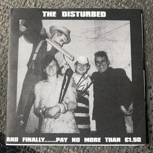 THE DISTURBED / 36 CRAZY FIST SPLIT EP 7" - Picture 1 of 2