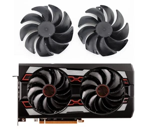 Cooling Fan For Sapphire RX 5500 5600 5700XT RX5700 XT FD10015M12D - Picture 1 of 15