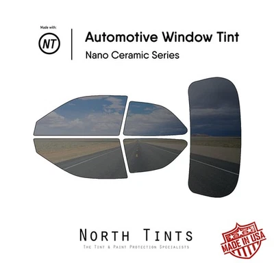 Película de vidrio de tinte de ventana precortada nano cerámica para Honda Civic 1996-2000 hatchback Foto 1 de 4