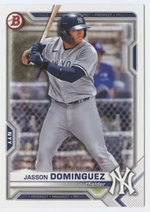 2021 Bowman Draft #BD-77 Jasson Dominguez NM-MT Yankees - Picture 1 of 2