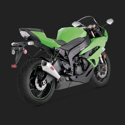 Vance & Hines CS1 cónico sin cordones 09-12 Kawasaki Ninja ZX6R acero inoxidable pulido Foto 1 de 3