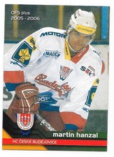 2005-06 Czech OFS #291 Martin Hanzal HC Ceske Budejovice, Phoenix Coyotes