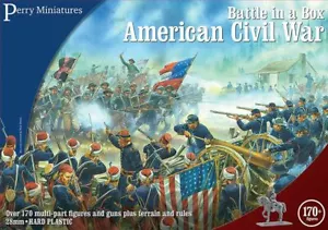 Battle in a Box Guerra Civile Americana 28mm figure x170 Perry BB1 - Foto 1 di 2